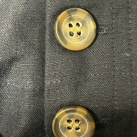 Lascana High Waisted Button Fly Shorts - Picture 5 of 10